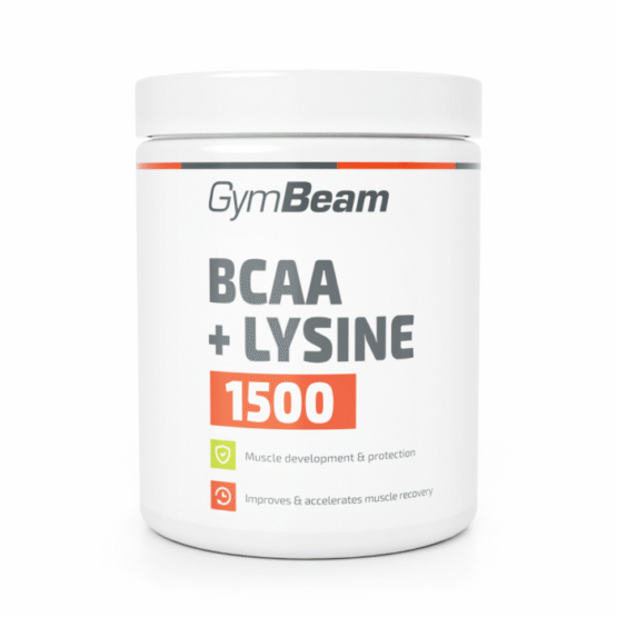 GymBeam BCAA 1500 + Lysine 300 tab. bez príchute - Image 2