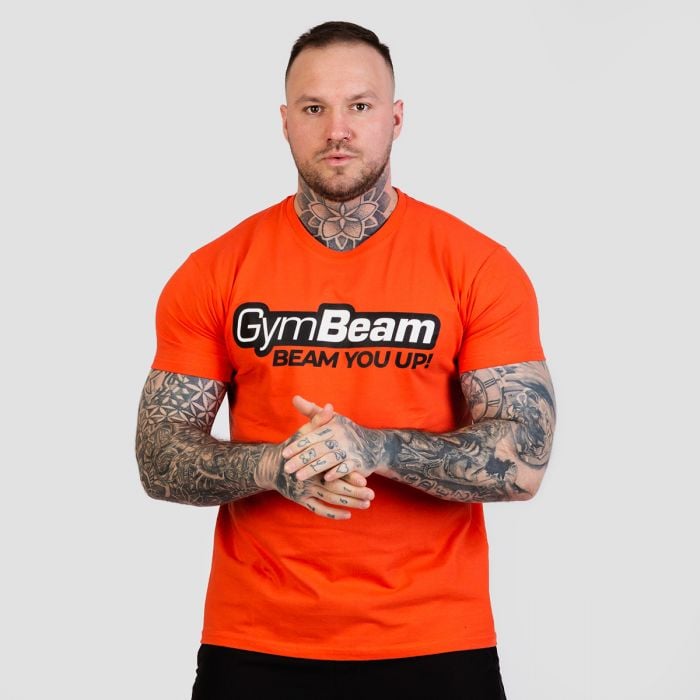 GymBeam Tričko Beam Orange  XXLXXL