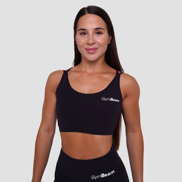 GymBeam Športová podprsenka BEAT Black  SS