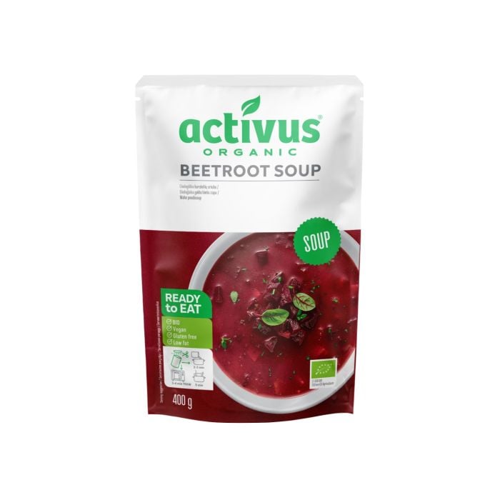 Activus BIO Polievka z červenej repy 400 g