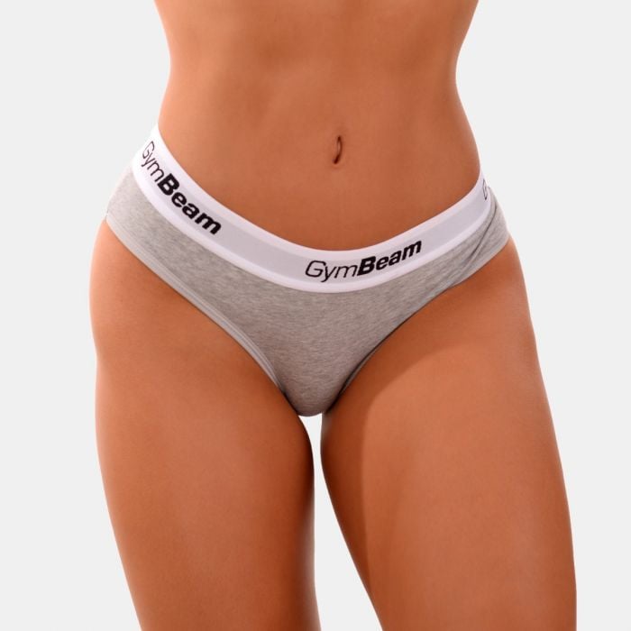 GymBeam Nohavičky Briefs 3Pack Grey  XXLXXL
