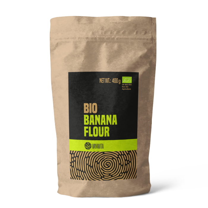 VanaVita BIO Múka z banánov 400 g