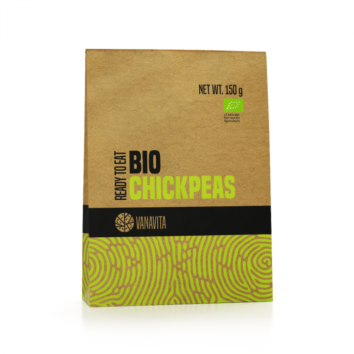 VanaVita BIO Cícer - Ready to eat 10 x 150 g VanaVita BIO Cícer - Ready to eat 10 x 150 g