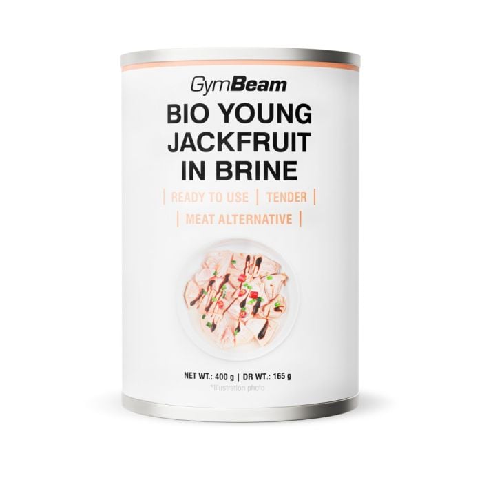 GymBeam BIO Mladý jackfruit v slanom náleve 400 g