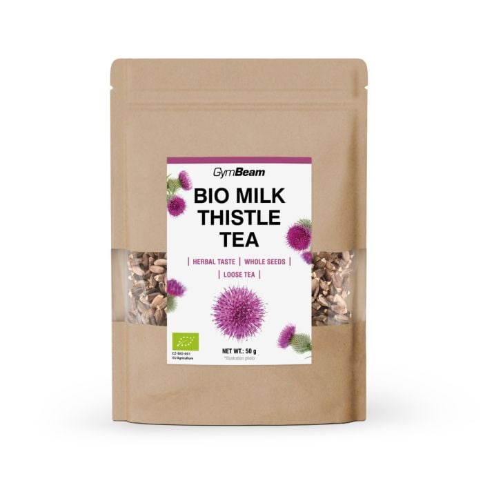 GymBeam BIO Milk thistle tea 50 g