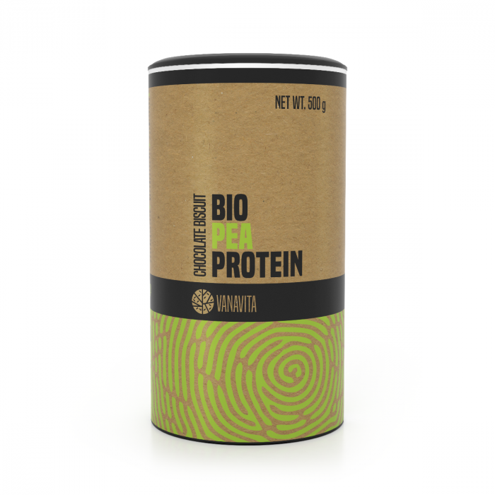 VanaVita BIO Hrachový proteín 500 g bez príchute