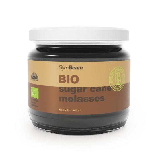GymBeam BIO Melasa z cukrovej trstiny 360 ml