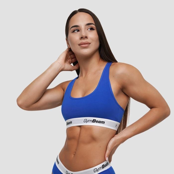 GymBeam Podprsenka Bralette Royal Blue  MM GymBeam Podprsenka Bralette Royal Blue  MM