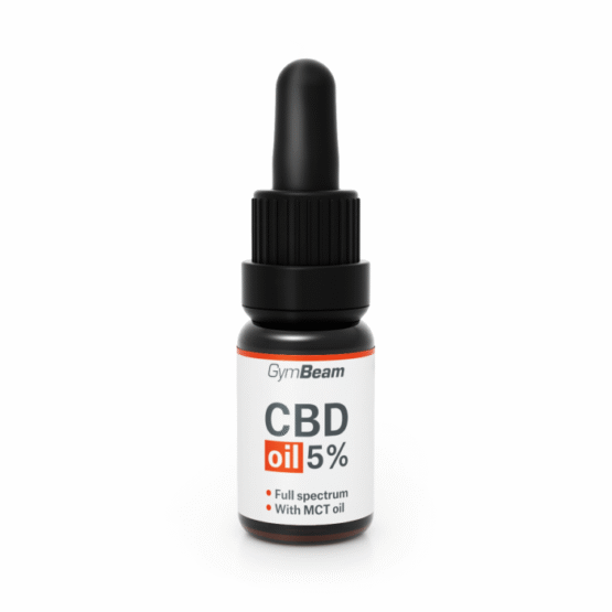 GymBeam CBD olej 5% 10 ml
