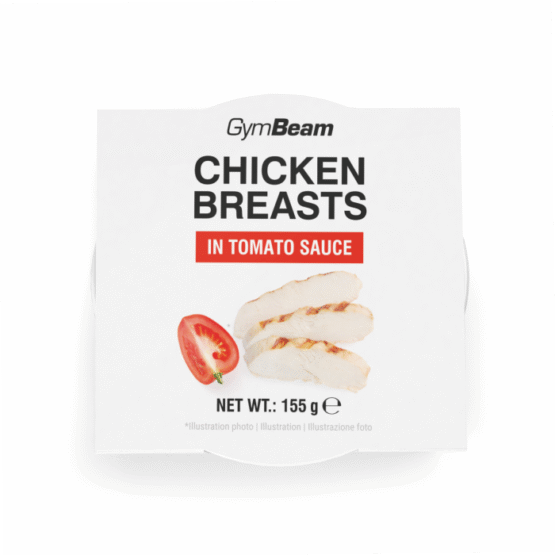 GymBeam Kuracie prsia v paradajkovej omáčke 155 g