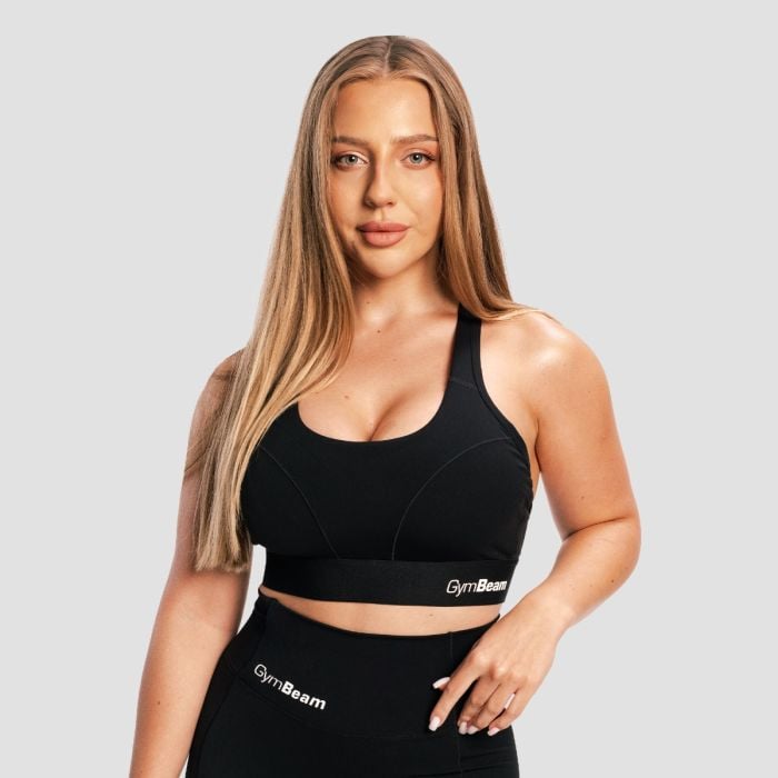 GymBeam Športová podprsenka Combat Black  XL