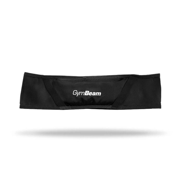 GymBeam Bežecký opasok Compact Black  MM