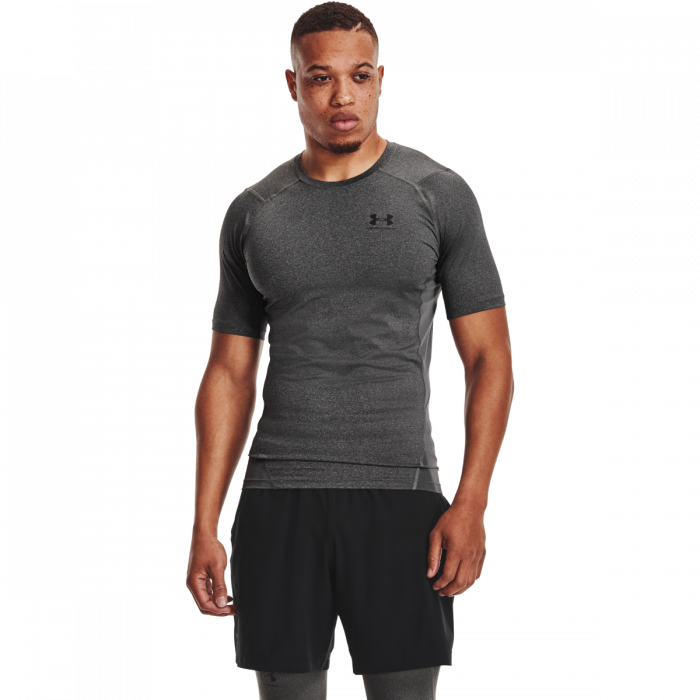 Under Armour Kompresné tričko HG Armour Comp SS Grey  S Under Armour Kompresné tričko HG Armour Comp SS Grey  S