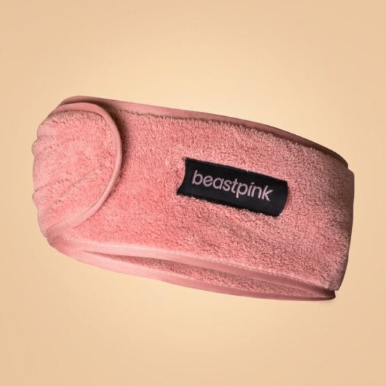BeastPink Kozmetická čelenka Pink