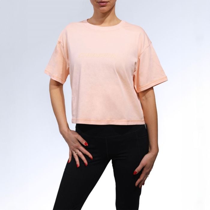 Champion Dámske tričko Cropped Peach  XSXS