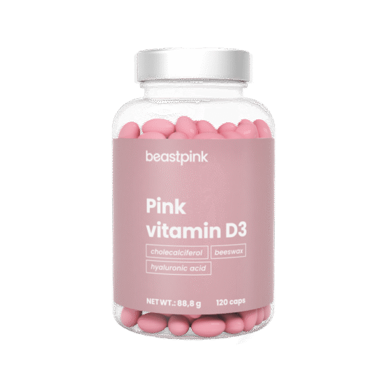 BeastPink Pink Vitamín D3 2000 IU