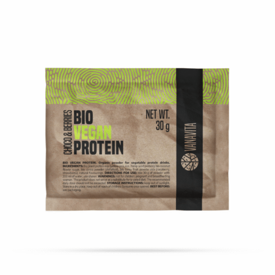 VanaVita Vzorka Bio Vegan Protein 200 x 30 g čokoláda & bobule