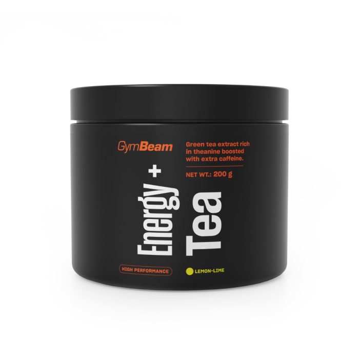 GymBeam  Energy + Tea 200 g citrón limetka