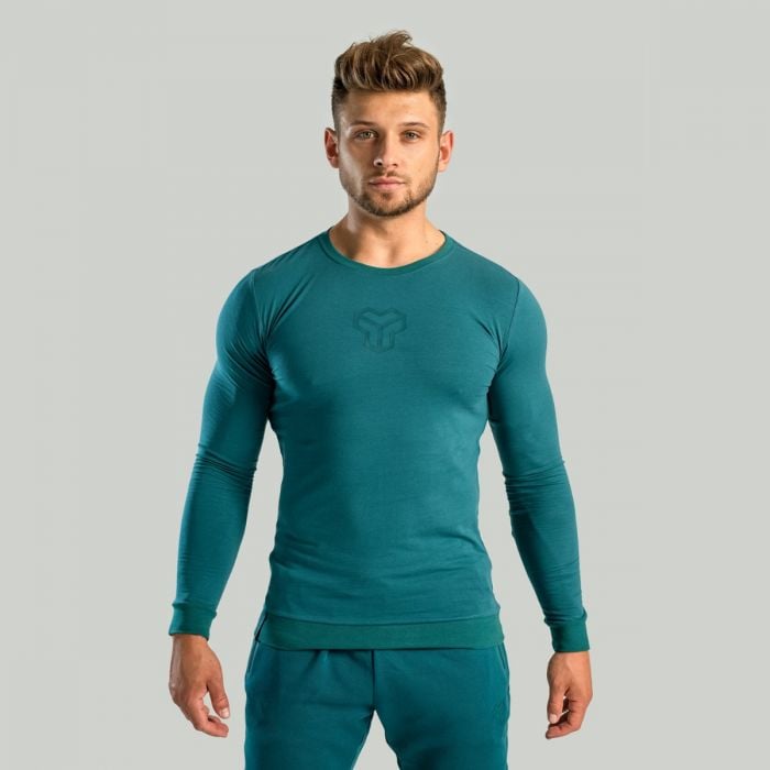 STRIX Tričko s dlhým rukávom Essential Deep Teal XLXL STRIX Tričko s dlhým rukávom Essential Deep Teal XLXL