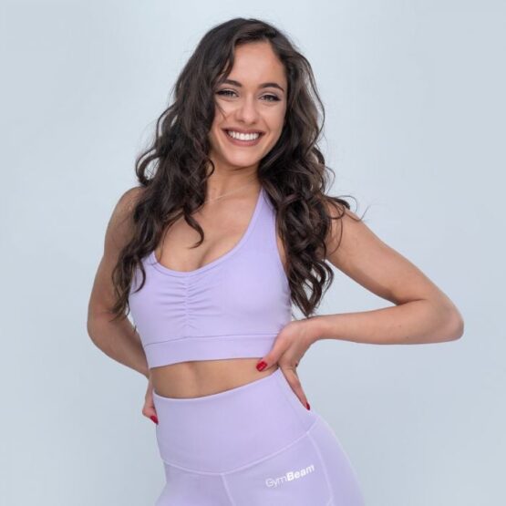GymBeam Športová Podprsenka Fave Lila  XS