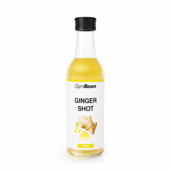 GymBeam Zázvorový shot 9 x 50 ml bez príchute