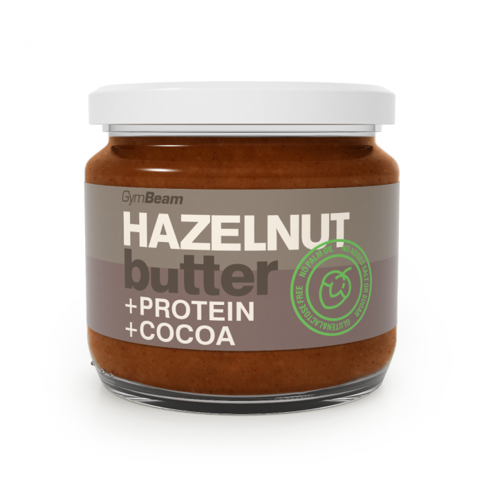 GymBeam Proteínové lieskovoorieškové maslo 340 g