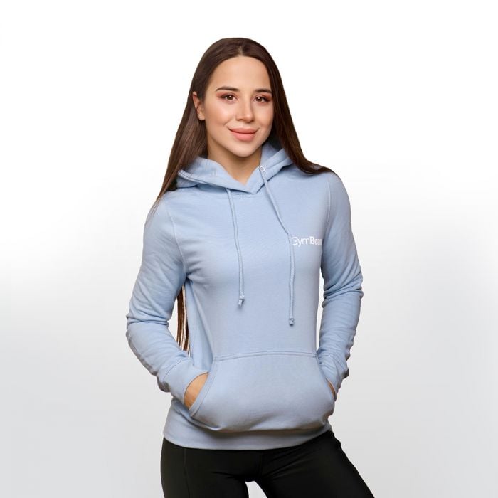 GymBeam Dámska mikina PRO Hoodie Blue XL GymBeam Dámska mikina PRO Hoodie Blue XL