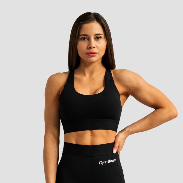GymBeam Športová podprsenka Limitless Black  SS