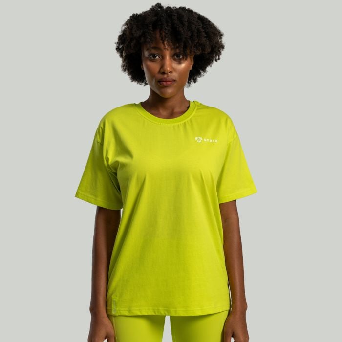 STRIX Dámske tričko Lunar Oversized Chartreuse XSXS STRIX Dámske tričko Lunar Oversized Chartreuse XSXS