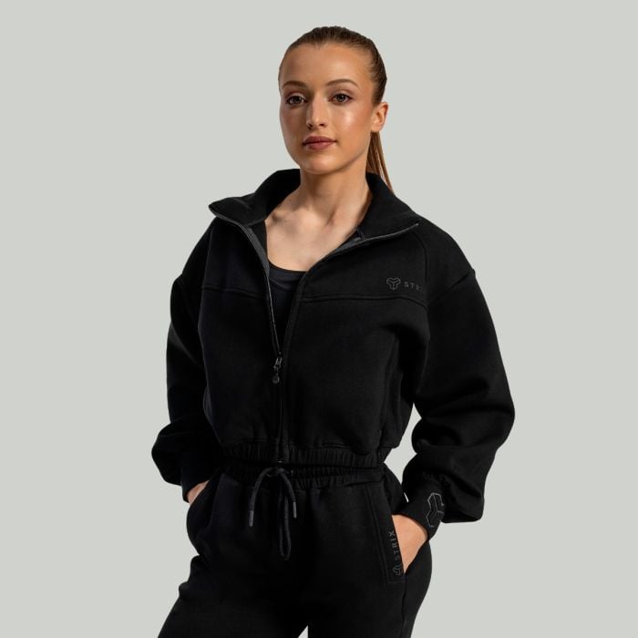 Dámska mikina Lunar Zip-Up Black - STRIX  XSXS