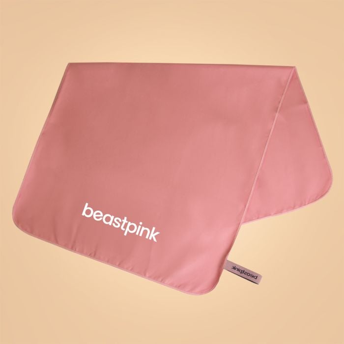 BeastPink Maxi športový uterák Pink