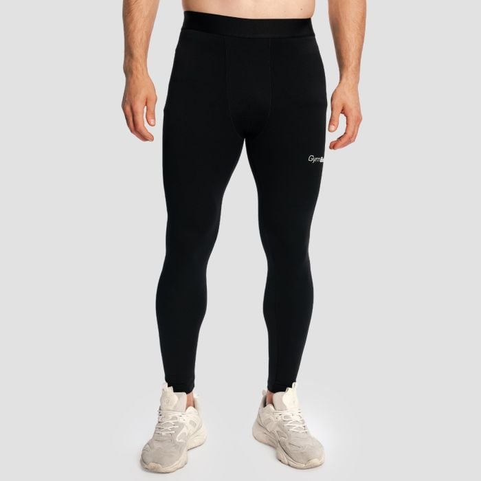 GymBeam Pánske legíny Combat Black XXL GymBeam Pánske legíny Combat Black XXL