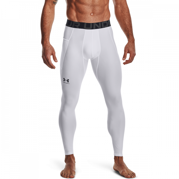 Under Armour Kompresné legíny HG Armour Leggings White SS Under Armour Kompresné legíny HG Armour Leggings White SS