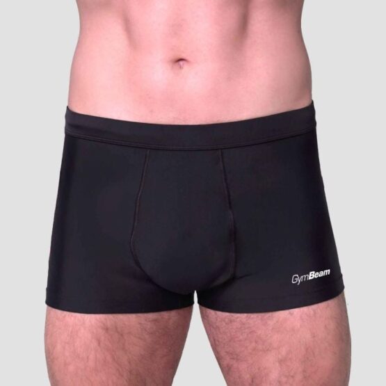 GymBeam Pánske plavecké šortky Pro Black  XXL