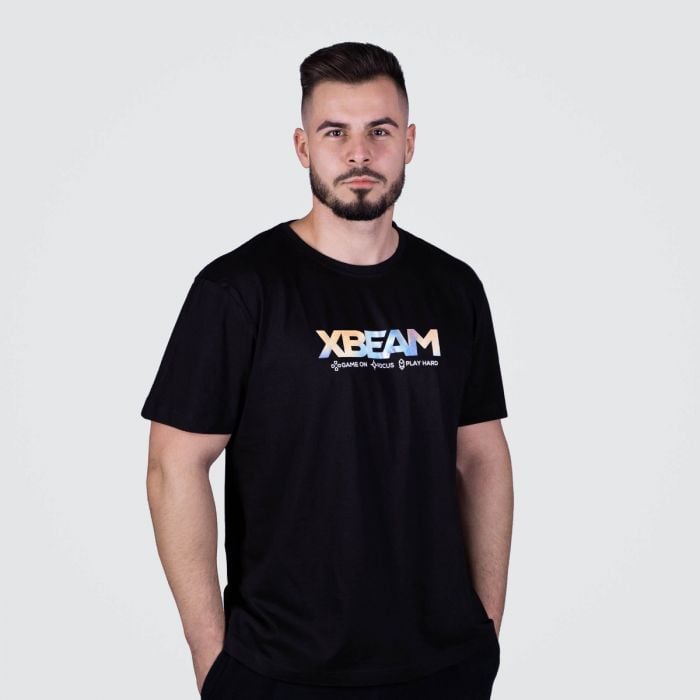 GymBeam Tričko XBEAM Black L GymBeam Tričko XBEAM Black L