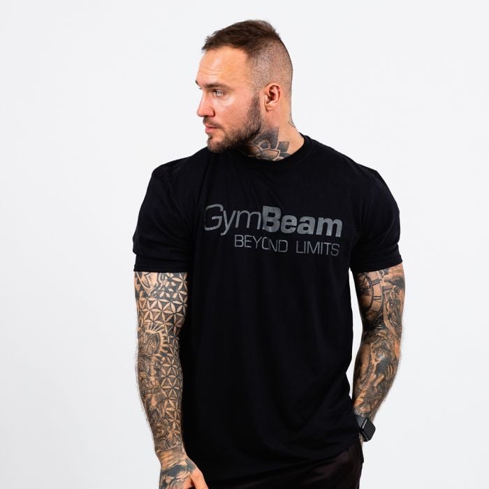 GymBeam Tričko Beyond Limits Black XXXLXXXL GymBeam Tričko Beyond Limits Black XXXLXXXL