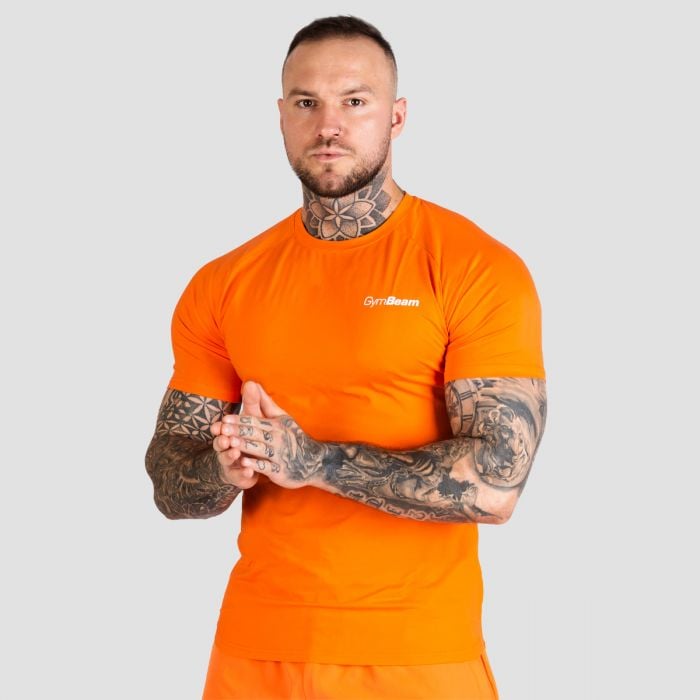 GymBeam Tričko Fitted TRN Orange XXXLXXXL GymBeam Tričko Fitted TRN Orange XXXLXXXL