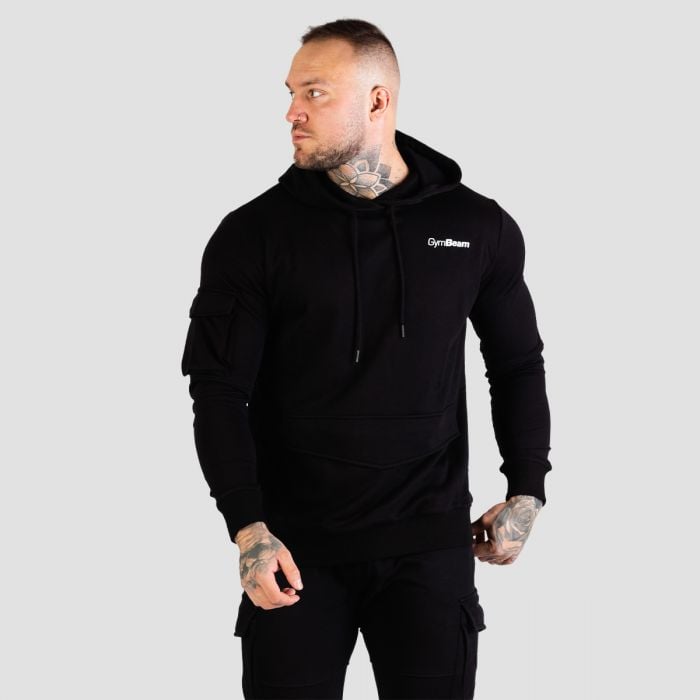 GymBeam Mikina TRN Hoodie Black XXXLXXXL GymBeam Mikina TRN Hoodie Black XXXLXXXL