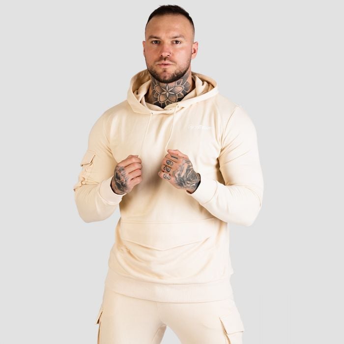 GymBeam Mikina TRN Hoodie Sand XXXLXXXL GymBeam Mikina TRN Hoodie Sand XXXLXXXL