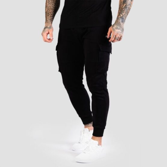 GymBeam Tepláky TRN Black  XXLXXL