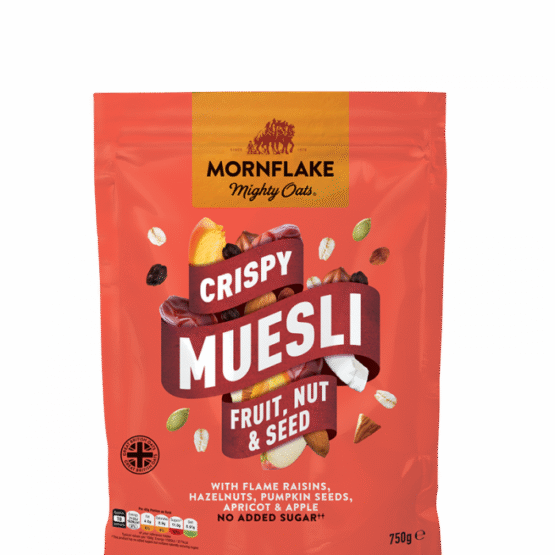 Mornflake Crispy Muesli ovoce, oříšky, semínka 750 g