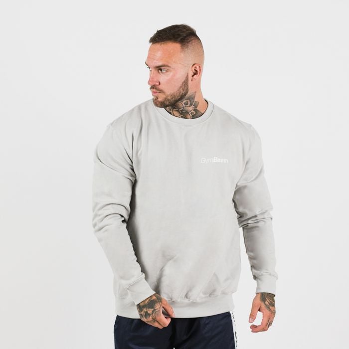 GymBeam Mikina PRO Jumper Moon Grey XXL GymBeam Mikina PRO Jumper Moon Grey XXL