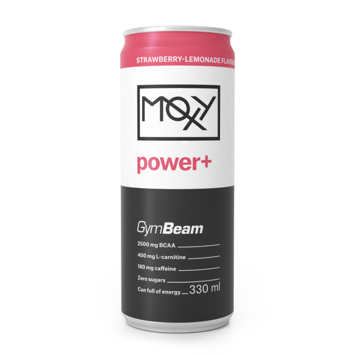 GymBeam MOXY power+ Energy Drink 330 ml lesné ovocie