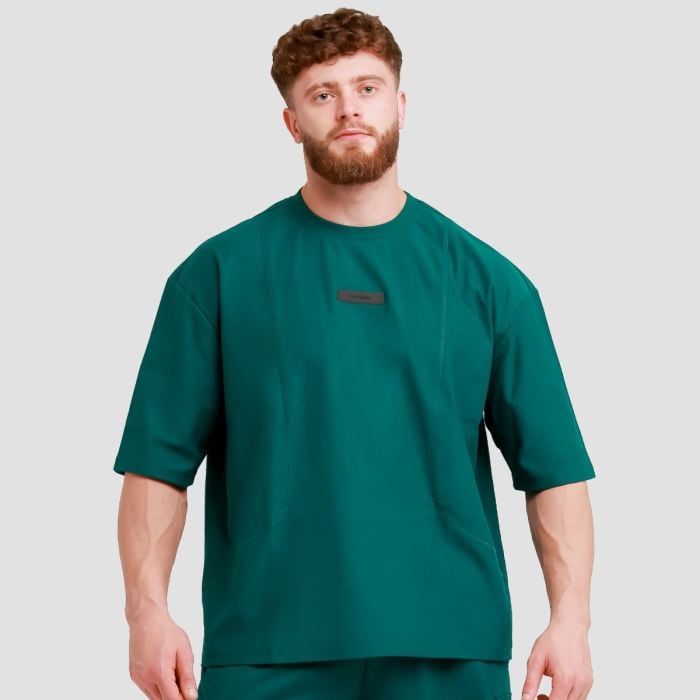 GymBeam Tričko Oversized Unstoppable Green MM GymBeam Tričko Oversized Unstoppable Green MM
