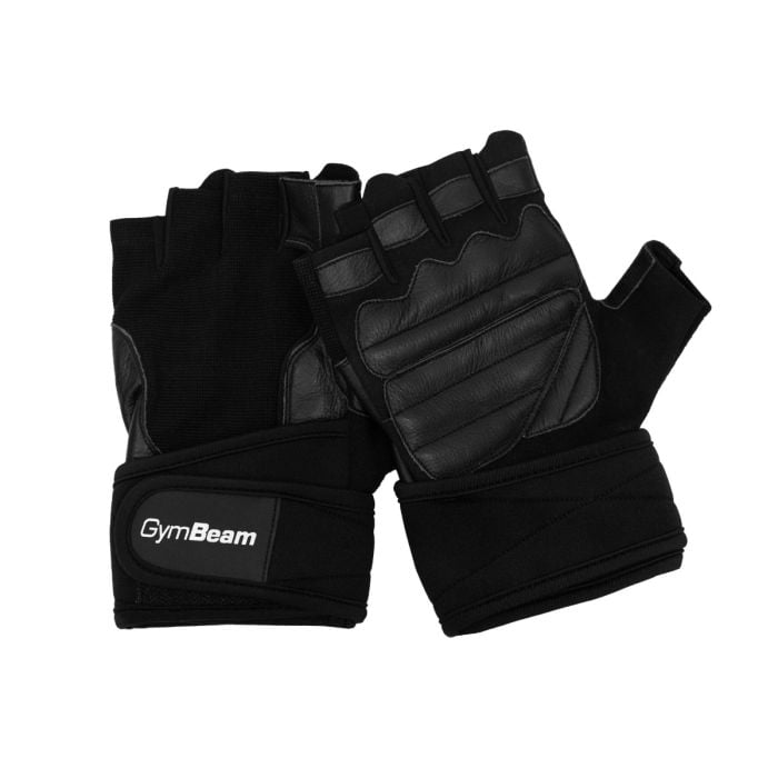 GymBeam Fitness rukavice Pro WristWraps Black  XL