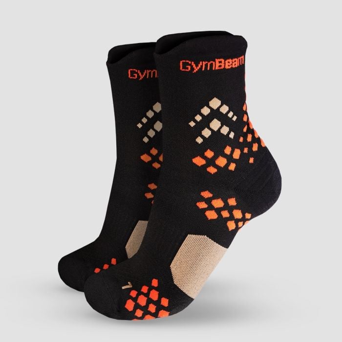 GymBeam Bežecké ponožky Pulse Black  XL