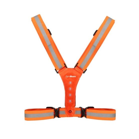 GymBeam Športová reflexná vesta Orange