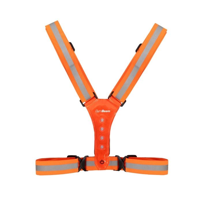 GymBeam Športová reflexná vesta Orange