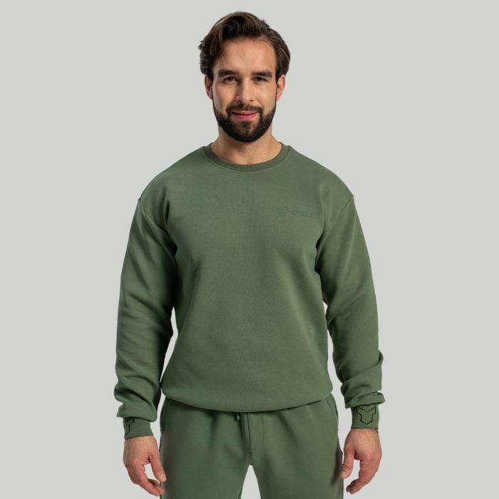 STRIX Mikina Relaxed Cedar Green SS STRIX Mikina Relaxed Cedar Green SS