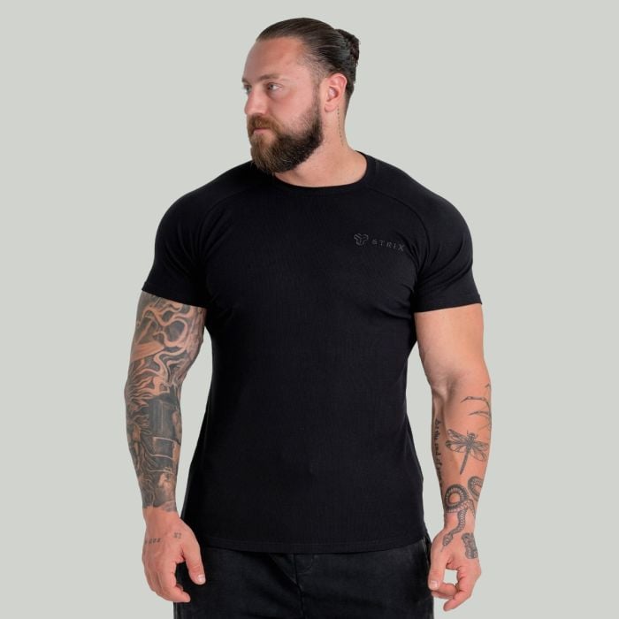STRIX Tričko Ribbed Black XL STRIX Tričko Ribbed Black XL